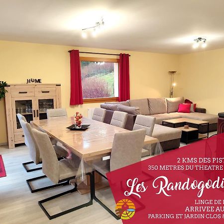 Villa Les Randogodilleurs Avec Jacuzzi A 2Kms Des Pistes Et 350M Du Theatre Du Peuple ! à Bussang Extérieur photo