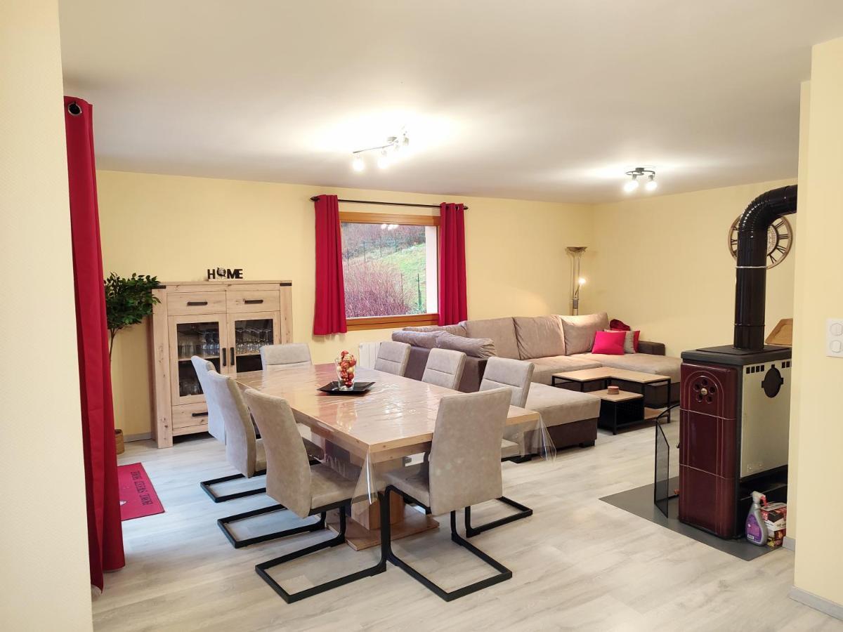 Villa Les Randogodilleurs Avec Jacuzzi A 2Kms Des Pistes Et 350M Du Theatre Du Peuple ! à Bussang Extérieur photo
